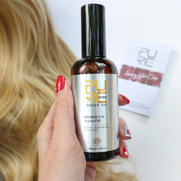 PURC Moroccan argan oil for hair