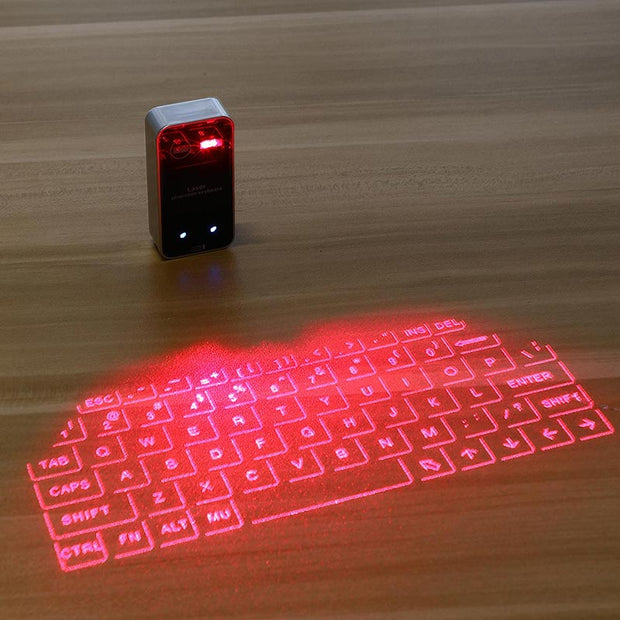 Bluetooth virtual laser keyboard Wireless Projection mini keyboard Portable for computer Phone pad Laptop With Mouse function