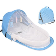 F-B New Baby Bed Travel Sun Protection Mosquito Net With Portable Bassinet Baby Foldable Breathable Infant Sleeping Basket