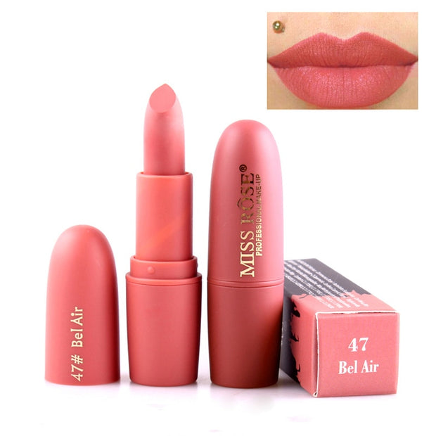 MISS ROSE Lipstick Matte Waterproof Velvet Lip Stick