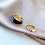 Three Piece Opening Rings