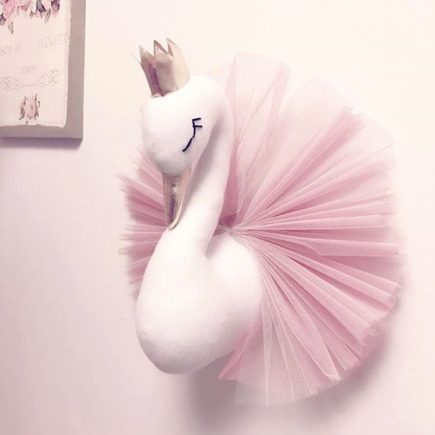 Flamingo Wall Mount Stuffed