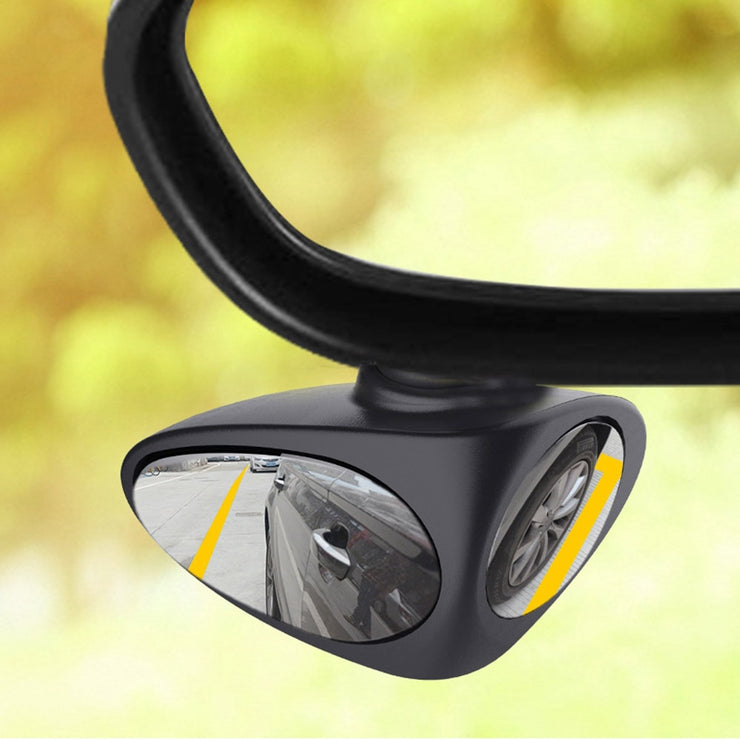 Rotatable 2 Side Car Blind Spot Convex Mirror