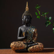 Hand Made Buddhism Hindu Fengshui Figurine Meditation