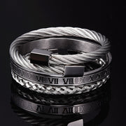 Stainless Steel Bracelet Hip Hop Men Jewelry