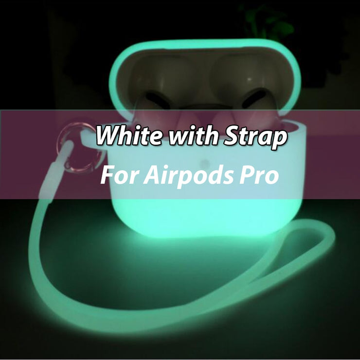 Silicone Case For Apple AirPods Pro Glowing In Dark Luminous Shockproof Protective Sleeve for Air Pods 2 Earphone Box Accessory