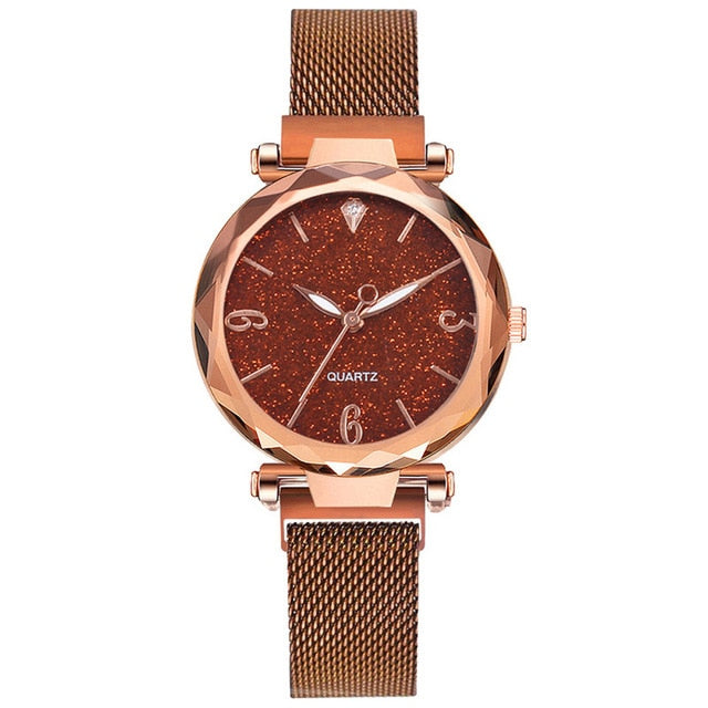 Rose Gold Women Watch