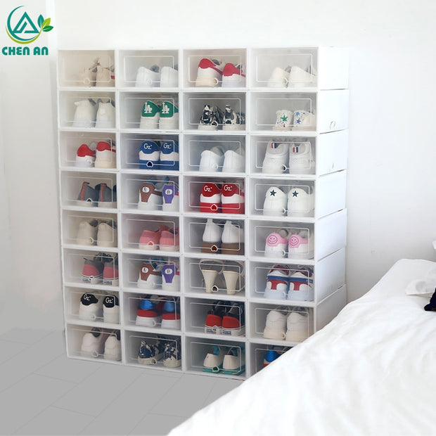 shoe organizer storage box