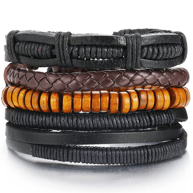 Multilayer Leather Bracelet