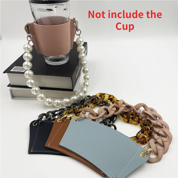 Hand-carrying Milk Tea Drink Cup Holder Detachable Chain