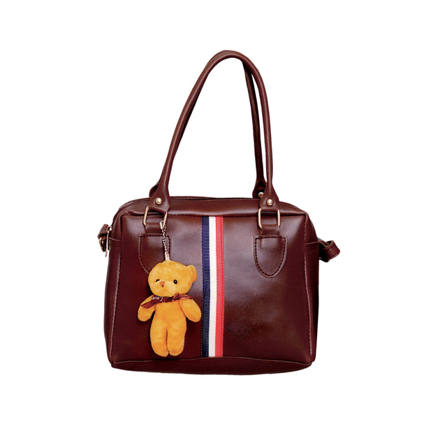 Cute Design Teddy Sling Bag For Woman And Girls