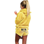 Meow Hoodie PJ's set