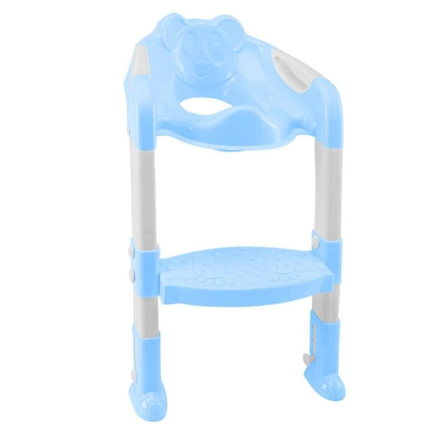 Folding Baby Potty Infant Toilet Training Seat With Adjustable Ladder Portable Urinal Potty Toilet Seat Ring For Kids Universal