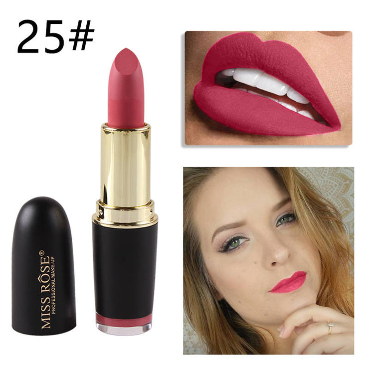 MISS ROSE Lipstick Matte Waterproof Velvet Lip Stick