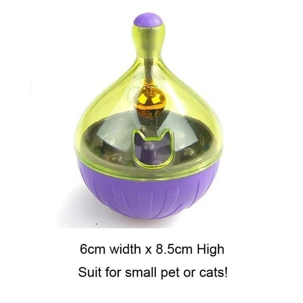 Interactive Cat Toy IQ Treat Ball Smarter Pet Toys Food Ball Food Dispenser For Cats Playing Training Balls Pet Supplies