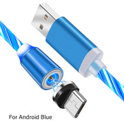 LED Glow Flowing Magnetic Charger Cable