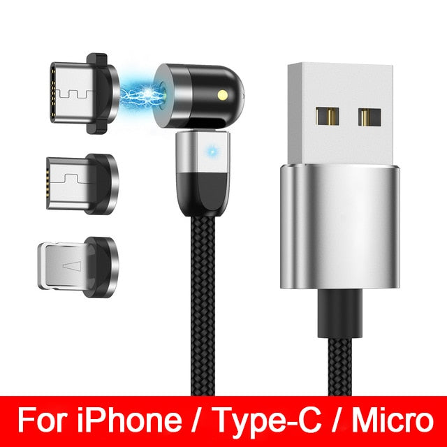 Magnetic USB Type C Micro Cable Fast Charge Magnet Phone Charger