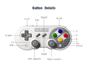 Bluetooth Game Controller With Joystick For Android iPhone Steam