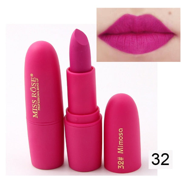 MISS ROSE Lipstick Matte Waterproof Velvet Lip Stick