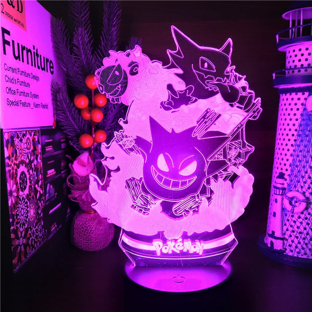 Colorful 3D Led Light