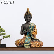 Hand Made Buddhism Hindu Fengshui Figurine Meditation