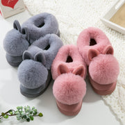 Warm & Fuzzy Bunny Slippers