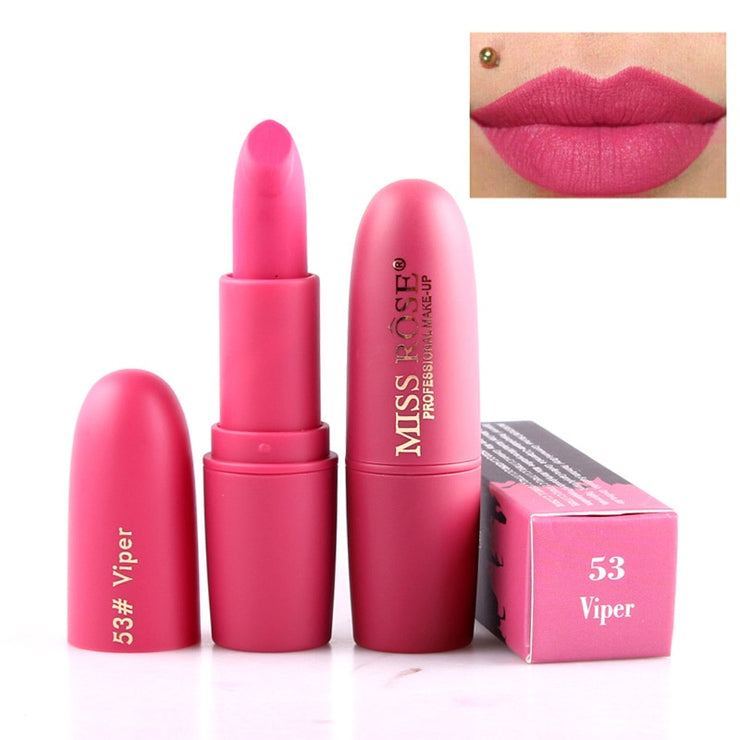 MISS ROSE Lipstick Matte Waterproof Velvet Lip Stick