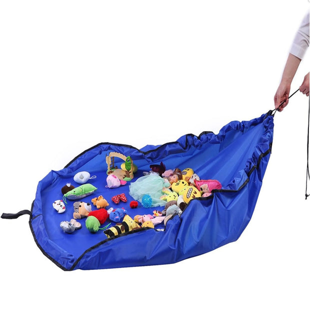 Portable Kids Toy Storage Bag and Play Mat Lego