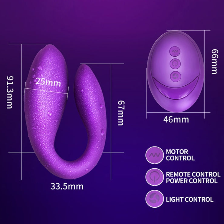 Wireless USB Rechargeable Vibrator