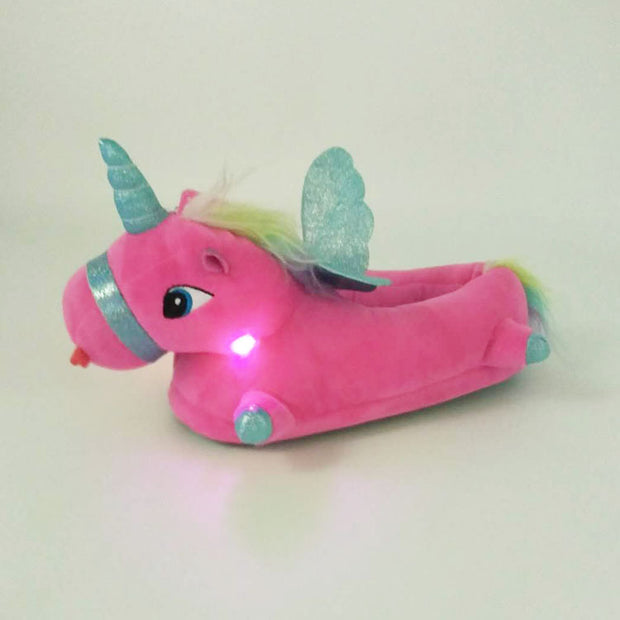 Unicorn Led Slippers