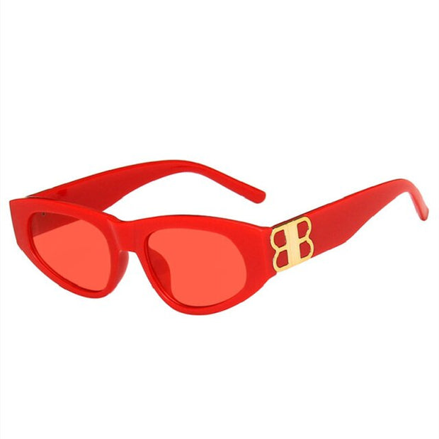 Small Square Frame Sunglasses Retro