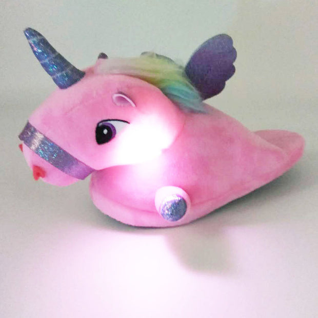 Unicorn Led Slippers