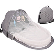 F-B New Baby Bed Travel Sun Protection Mosquito Net With Portable Bassinet Baby Foldable Breathable Infant Sleeping Basket