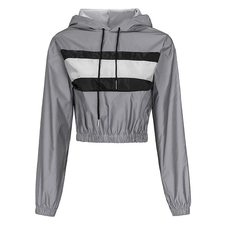 Tracksuit Women Reflective Two-Piece Set