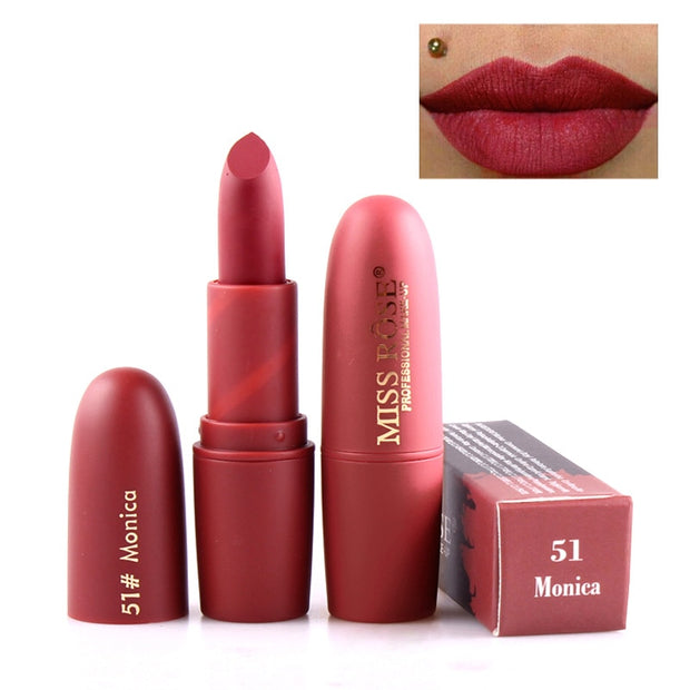 MISS ROSE Lipstick Matte Waterproof Velvet Lip Stick