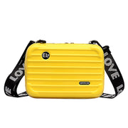 2019 Hot Personality Fashion Women Mini Suitcase Shape Crossbody Bag