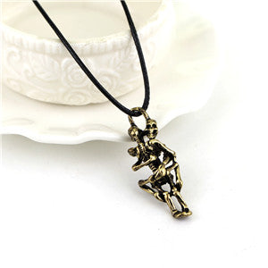 Partners Embrace Love Pendant Necklace