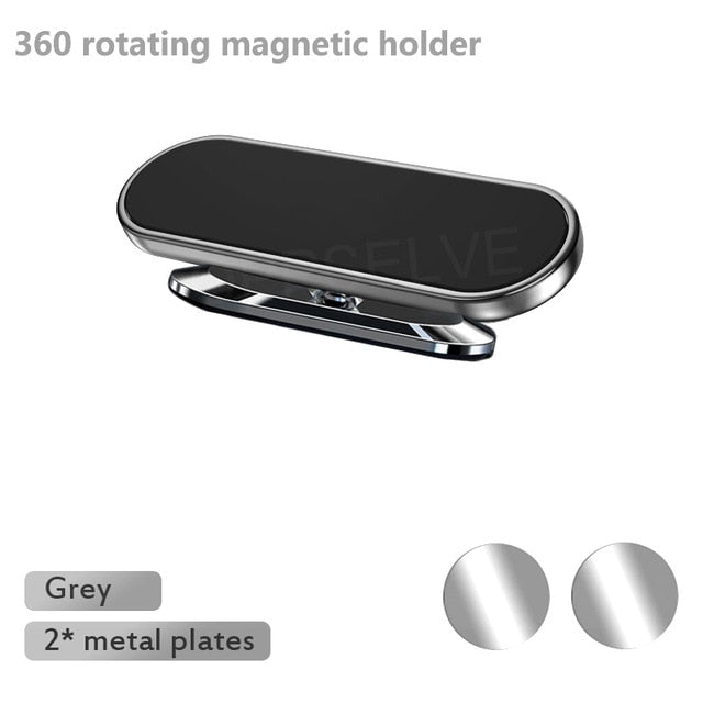 Oppselve Magnetic Car Phone Holder Rotatable Mini Strip Shape Stand