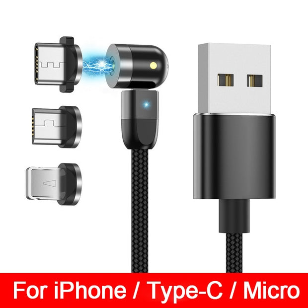 Magnetic USB Type C Micro Cable Fast Charge Magnet Phone Charger