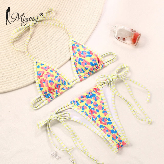 Sexy String Swimsuit Female Triangle Cup