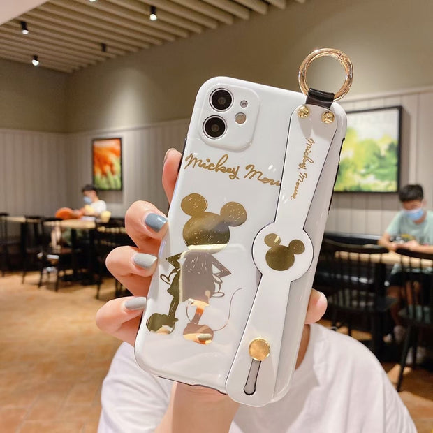 2021 Disney Mickey Minnie Plating Blu-ray Case for iPhone