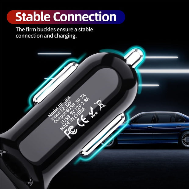 Car Mobile Phone Charger USB Charger  For Iphone 11Pro GPS Fast Charging