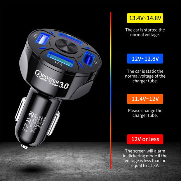 Car Mobile Phone Charger USB Charger  For Iphone 11Pro GPS Fast Charging