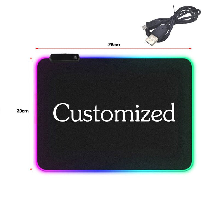 RGB Backlit Gaming Mouse Pad