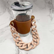 Hand-carrying Milk Tea Drink Cup Holder Detachable Chain