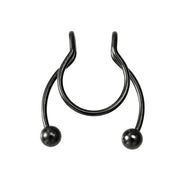 Fake Nose Ring Non Piercing Horseshoe Septum Piercing