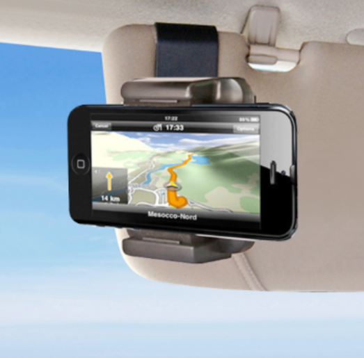 Sun Visor Phone Holder