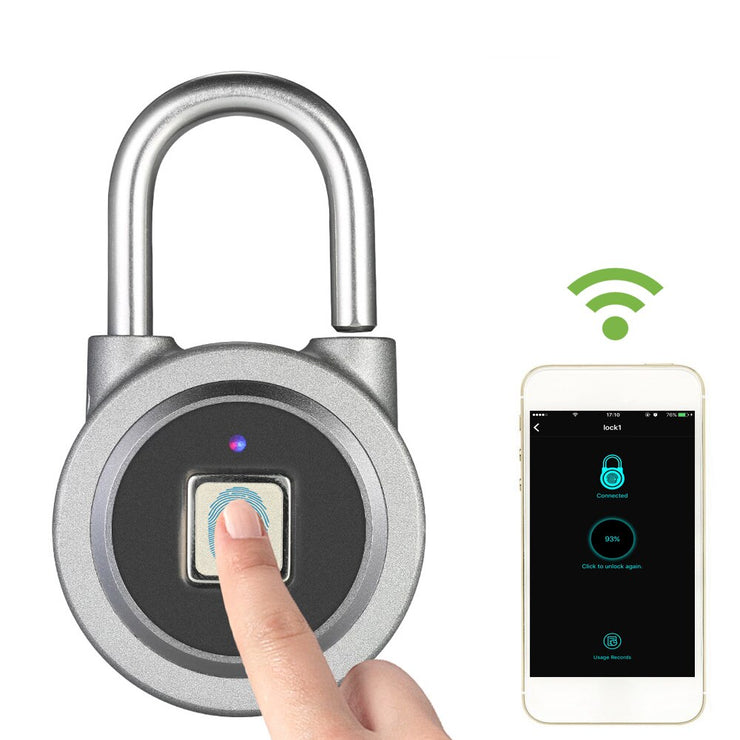 BT Smart Keyless Fingerprint Lock Waterproof AP