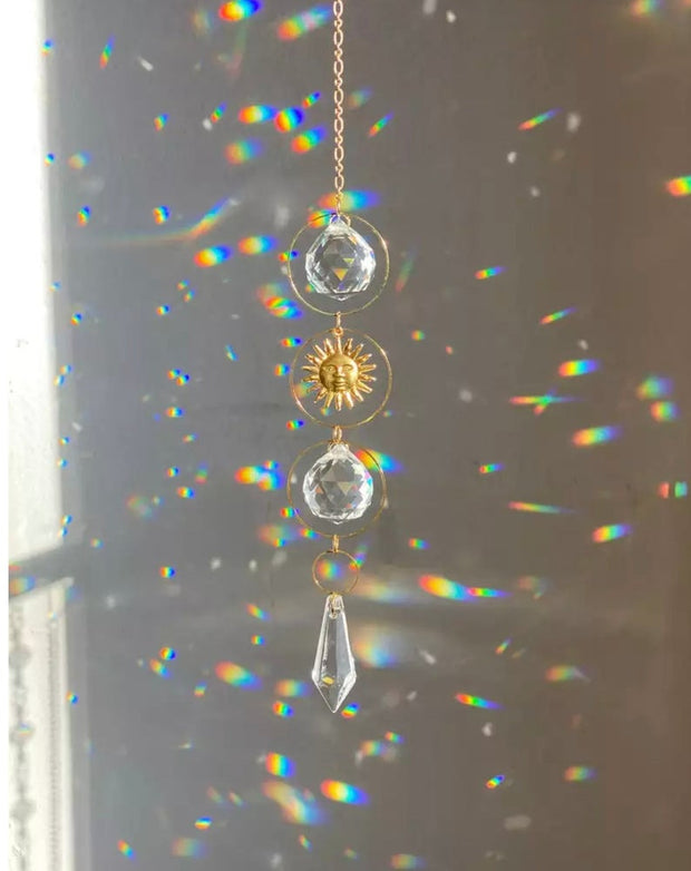 Crystal Suncatcher for Car Window