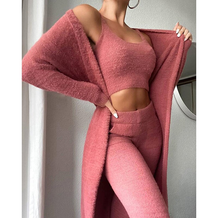 Cozy Cardigan Set